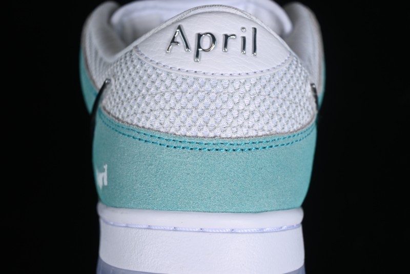 Nike April Skateboards SB Dunk Low Collaboration Frozen Rose SB Shattered Backboard Casual Skate Shoes - FD2562-400