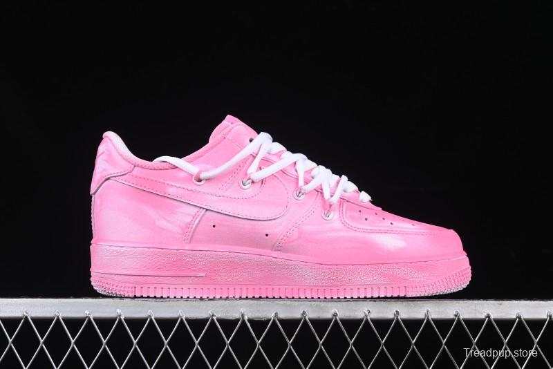 Nike Air Force 1 '07 Low Psychedelic Pink Casual Sneakers - YY2024-727