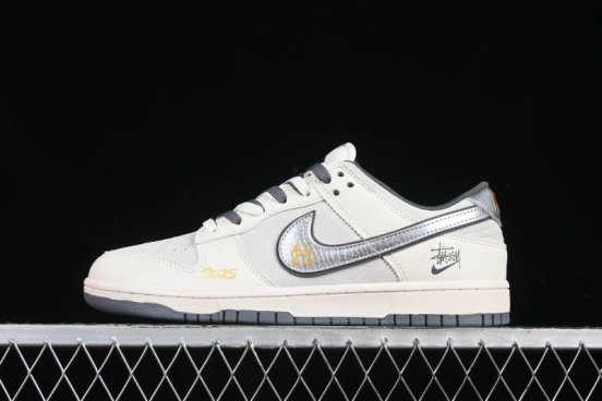 Nike SB Dunk Low Stussy Snake Year Collaboration Anniversary Edition Low-Top Casual Sneakers - DM6868-008
