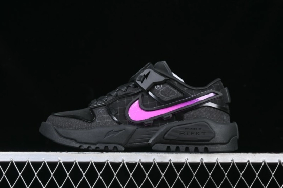Nike Rtfkt Studios x Nk Dunk Genesis Low OG Ghost Metaverse Series Casual Skate Shoes - HM4465-001