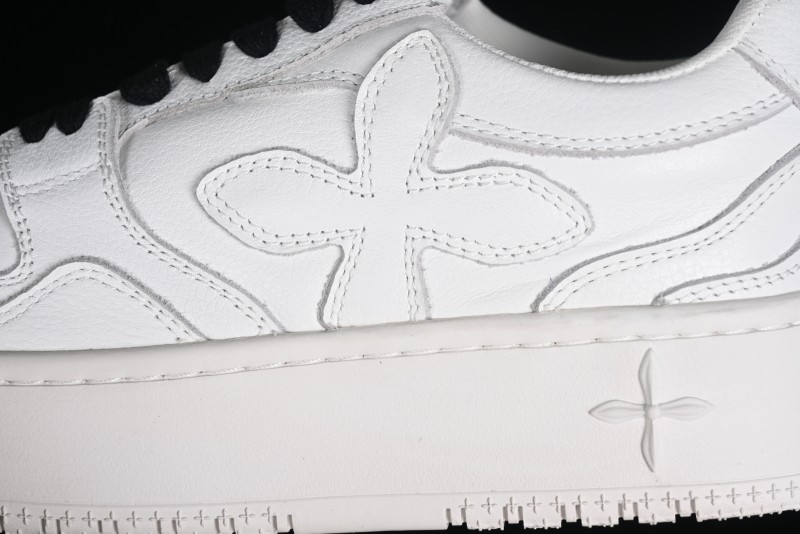 SMFK Comfortable Chunky Sole White Sneakers - T.D4
