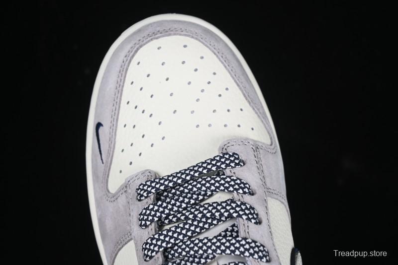 Nike SB Dunk Low MLB Collaboration Embroidered Blue Logo Anniversary Custom Low-Top Casual Skate Shoes - DJ2024-092