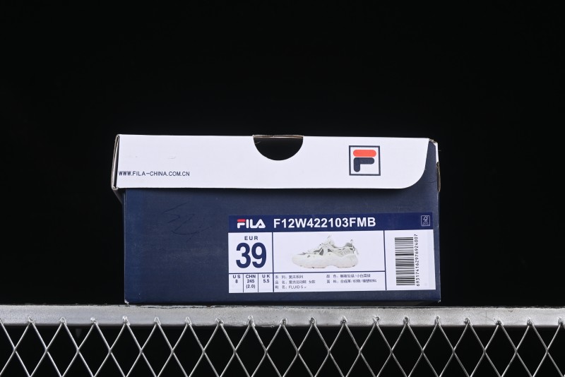 Fila Fusion Retro Mars Running Shoes with Lace-Up Design and Cushioned Sole - F12W422103FMB