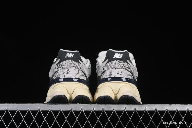 New Balance NB9060 Series Retro Casual Running Shoes with ABZORB Cushioning - U9060SNA