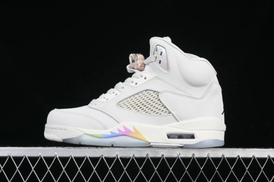 Nike Air Jordan 5 Retro Light Orewood Brown Snake Year Limited Basketball Shoes - HF3183-001