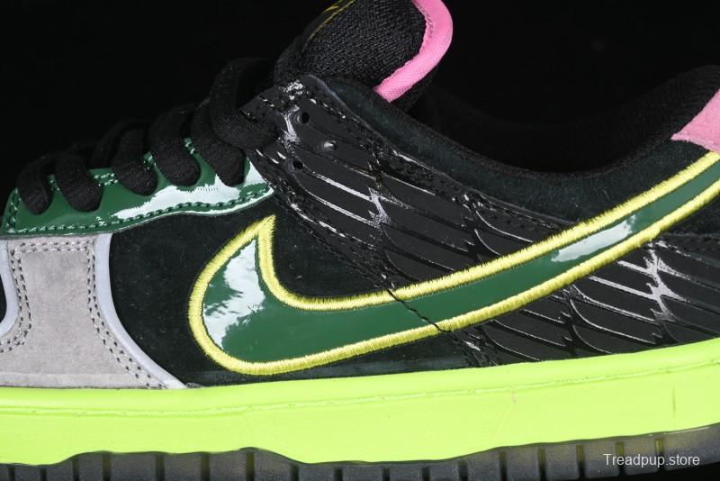 Nike Dunk Low "What The Ducks" Oregon Ducks Football Team Low-Top Casual Sneakers - HV1454-001