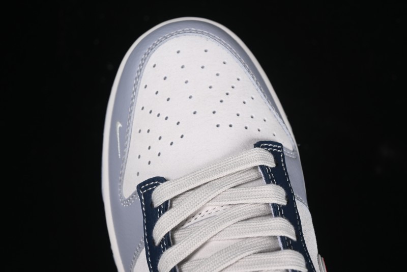 Nike SB Dunk Low Supreme Collaboration Anniversary Custom Low-Top Casual Sneakers - DM6868-045