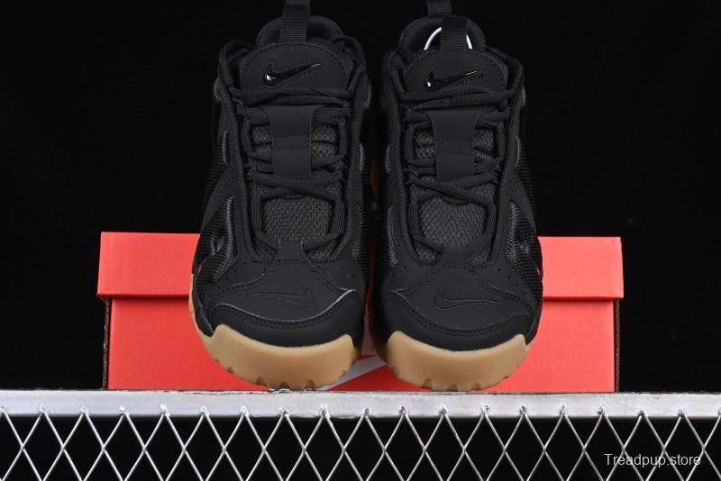 Nike Air More Uptempo Retro Basketball Shoes with Breathable Mesh Upper - FZ3055-003