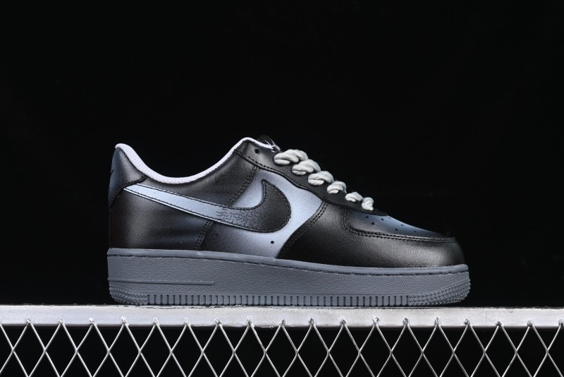 Nike Air Force 1 '07 Low Night Storm Custom Casual Sneakers for Autumn Winter - YD2425-101