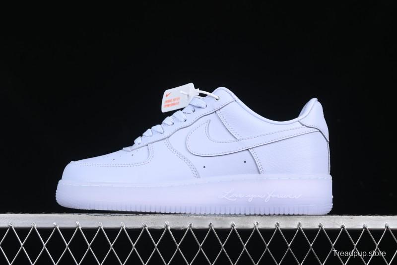 Nike Air Force 1 '07 Low Casual Sneakers with Full-Length Air Cushion - CZ8065-500