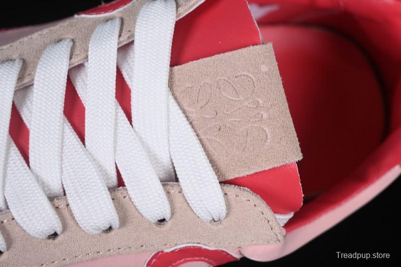 Loewe Ballet Runner 2.0 Sneakers Retro Style Lightweight Casual Sports Shoes - Pink Rose