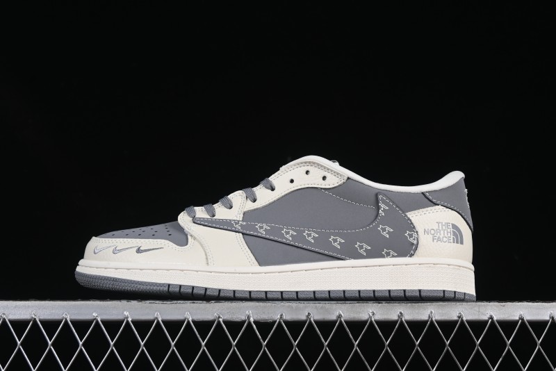 Nike Travis Scott x Fragment Design x Air Jordan 1 Low OG SP Casual Sneakers - XS2024-011