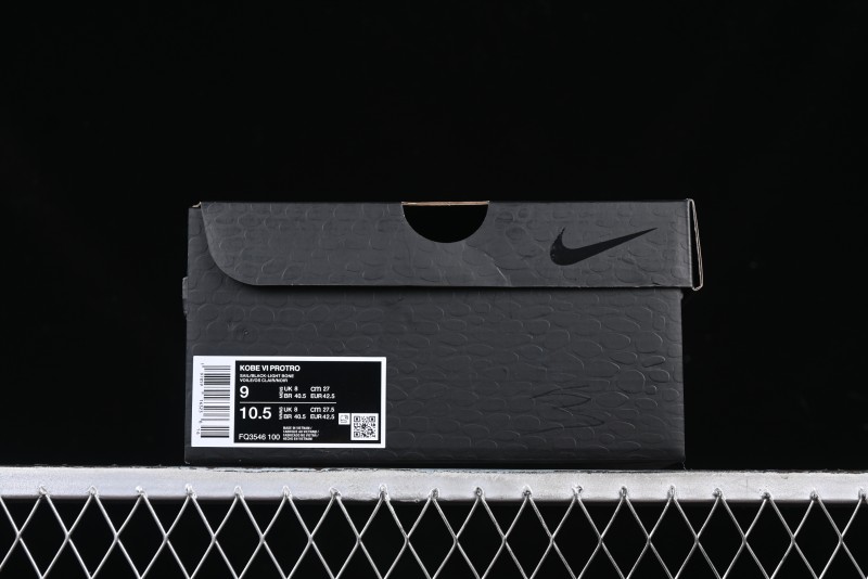 Nike Kobe VI Protro 6 Men's Performance Basketball Shoes with Zoom Turbo and Heel Zoom Air - FQ3546-100