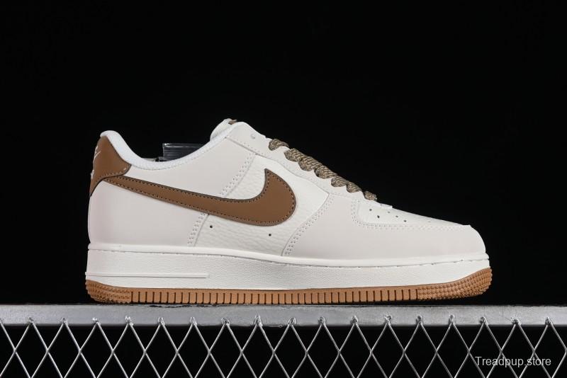 Supreme x Nike Air Force 1 '07 Low Skateboarding Shoes - Coffee Brown - HD1968-019