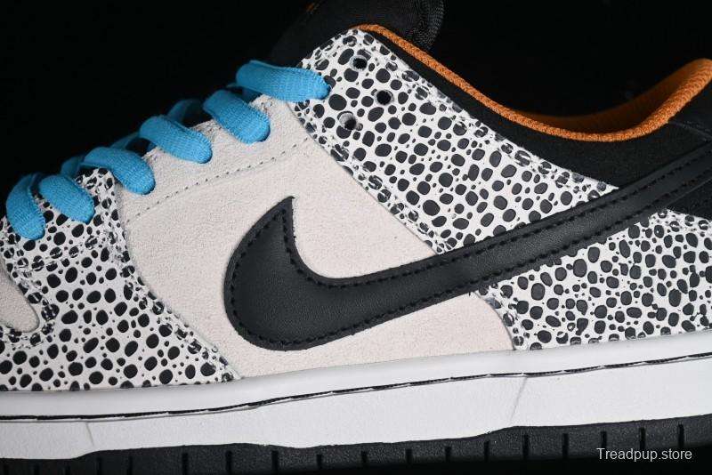 Nike SB Dunk Low Safari "Olympics" Stone Pattern SB Low Top Casual Sneakers - FZ1233-002