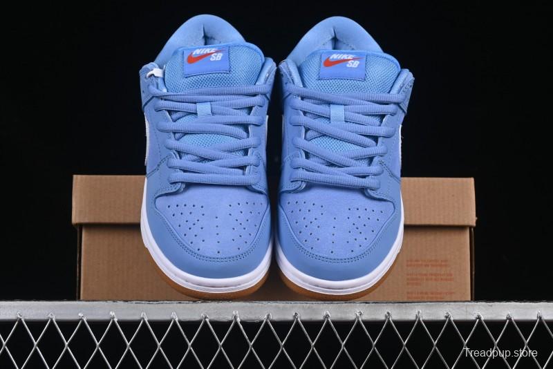 Nike SB Dunk Low Pro ISO University Blue Low-Top Skate Shoes - FJ1674-401
