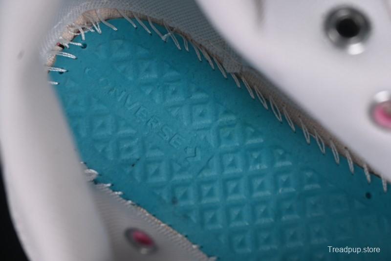 Converse Chuck 70 High Top Platform Sneakers in Pink Color Block Design - A14825C