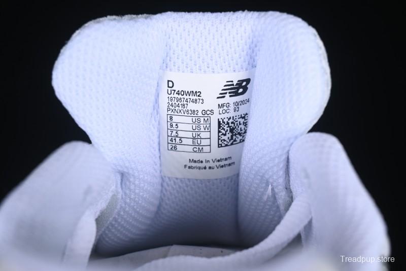 New Balance 740 Series Retro Dad Style Casual Running Shoes - U740WM2