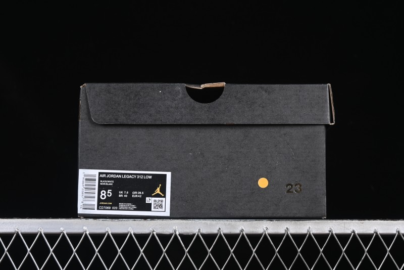 Nike Air Legacy 312 Low "Black/Sail/White" - Premium Style with Elephant Print Details