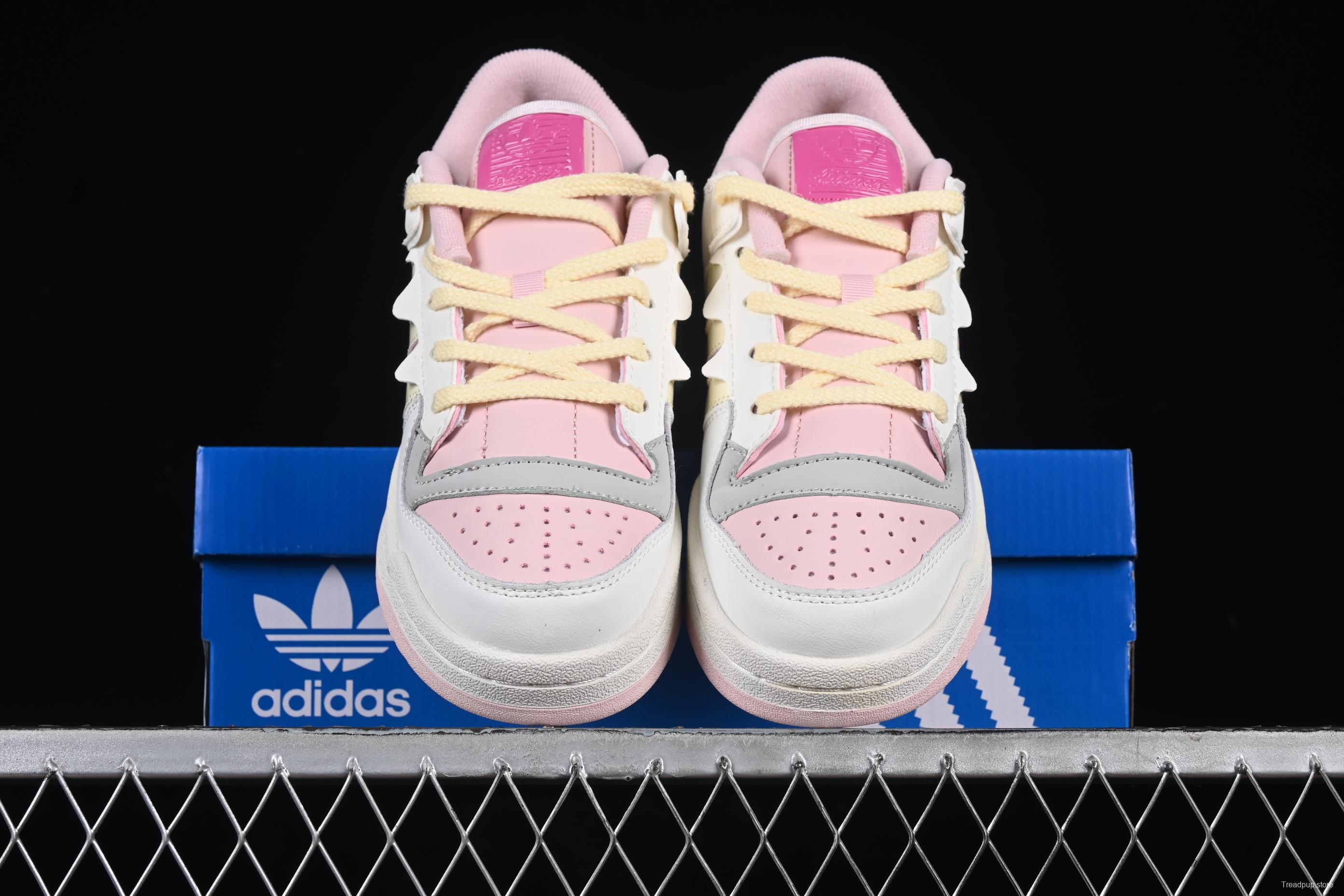 Adidas Forum 84 Low Classic Retro Basketball Shoes - JR8032