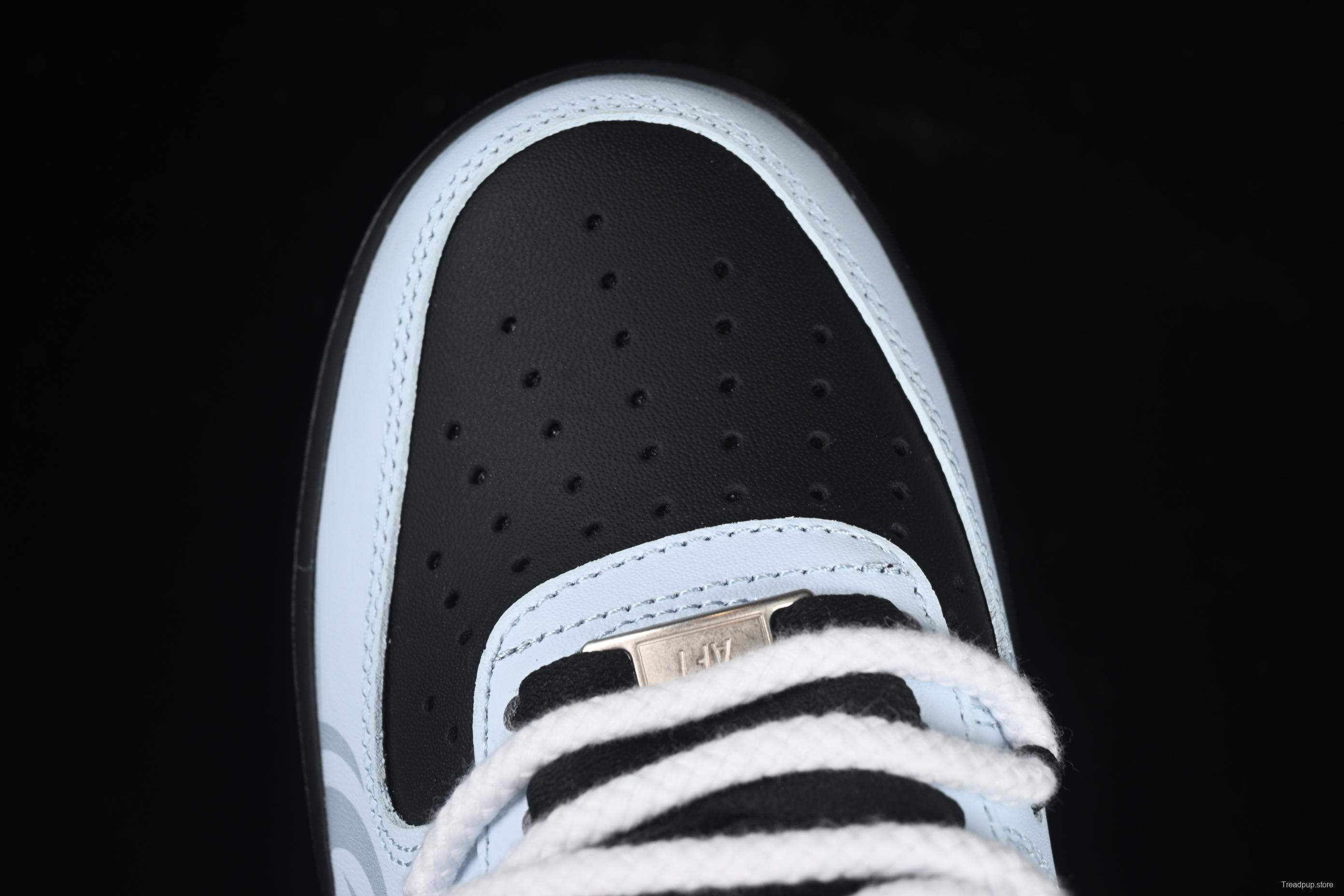 Nike Air Force 1 '07 Low Snake Print Casual Sneakers with Custom Leather - ZH0316-065