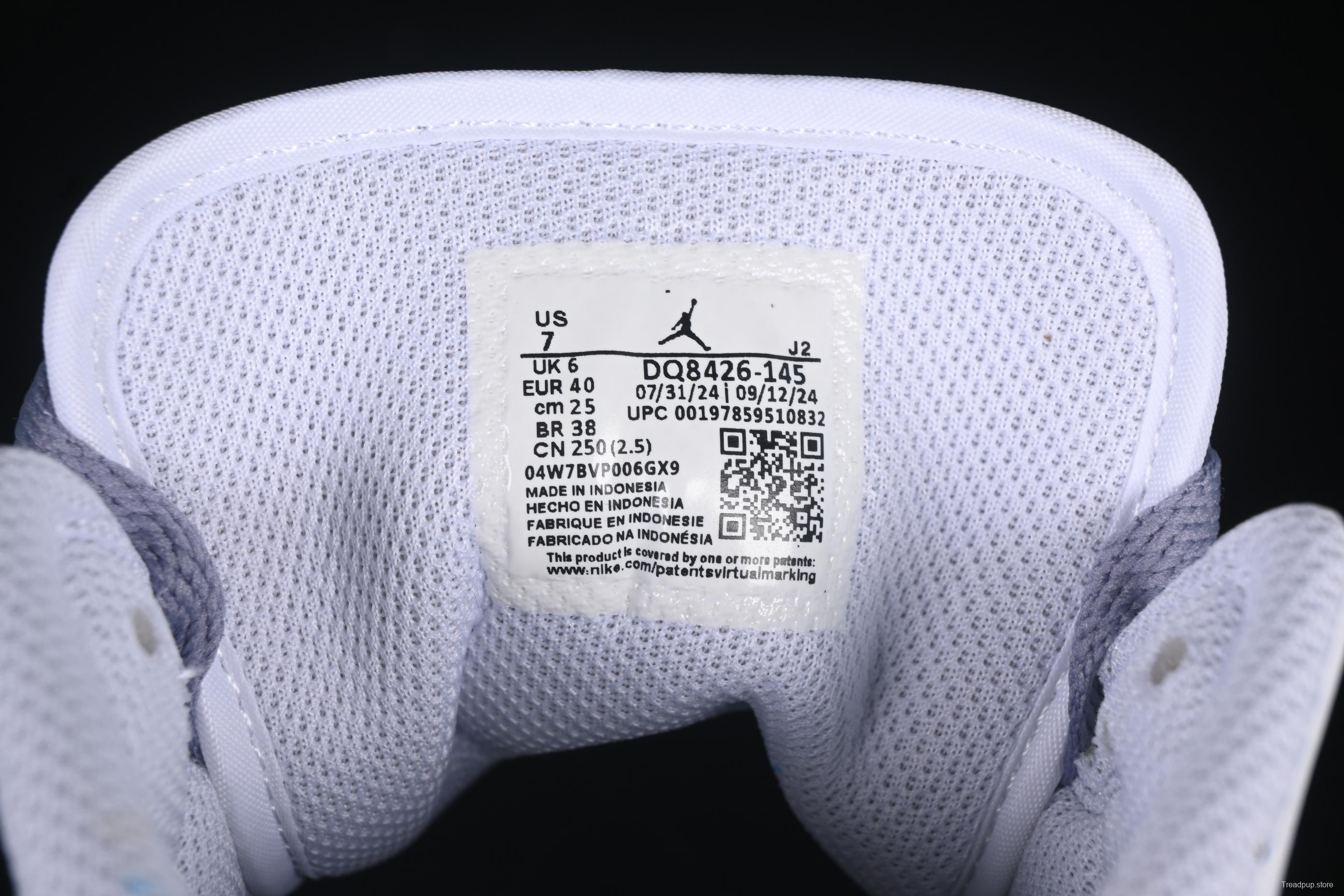 Nike Air Jordan 1 Mid AJ1 Culture Casual Sneakers in Haze Purple - DQ8426-145