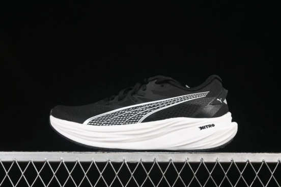 Puma Deviate Ntro 3 Comfortable Anti-Slip Wear-Resistant Low-Top Casual Running Shoes - 309707-01