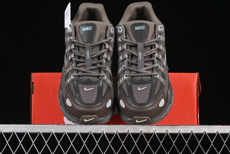 Nike P-6000 Prm Retro Casual Sneakers with Layered Design - CD6404-202