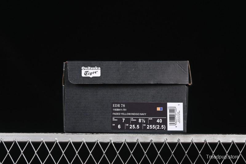 Onitsuka Tiger Edr 78 Low-Top Running Shoes Comfortable Versatile Slip-Resistant Durable - 1183B411-751