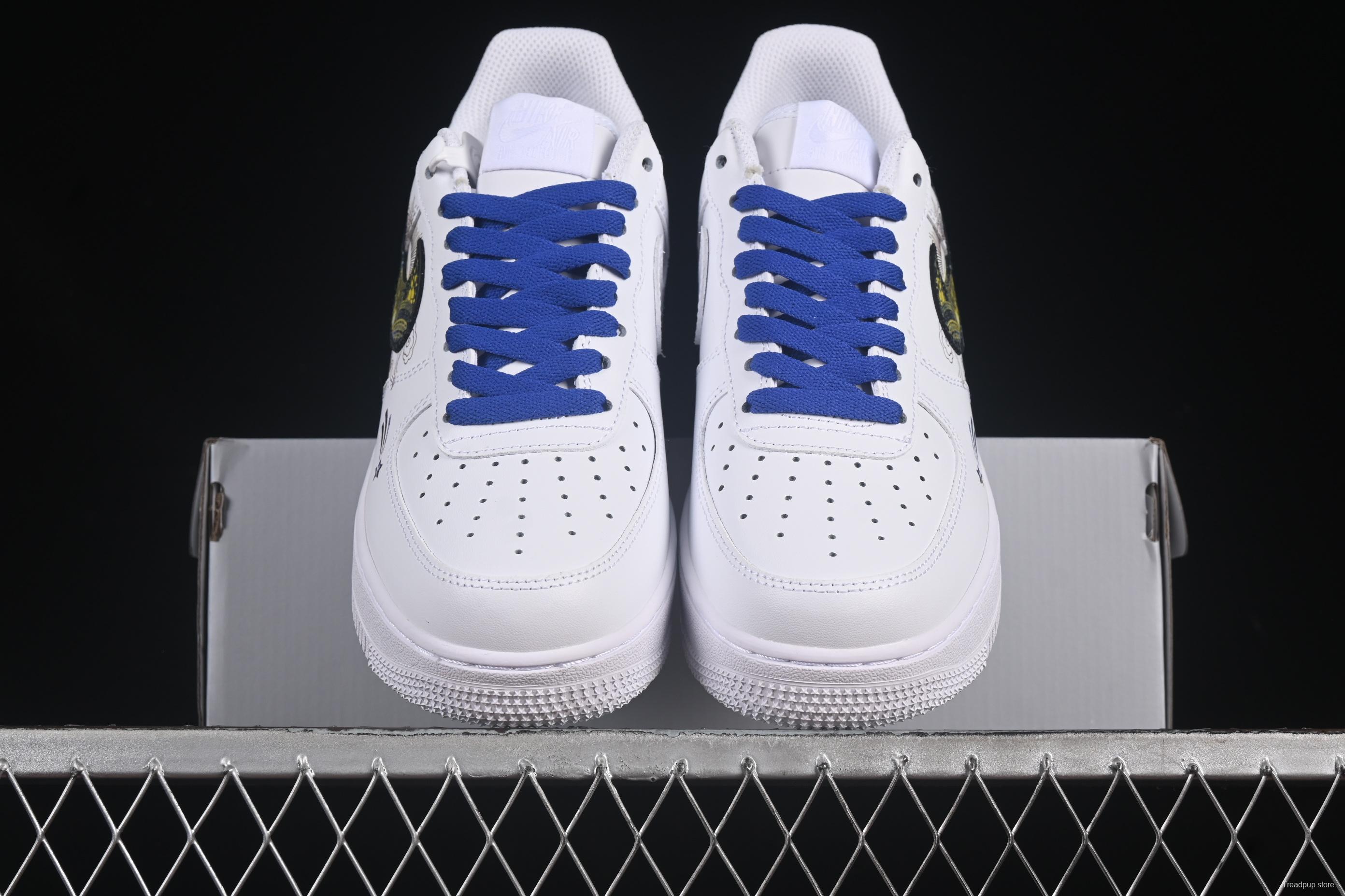 Nike Air Force 1'07 Low Zodiac Series Casual Sneakers with Full-Length Air Cushion - ZH0316-069