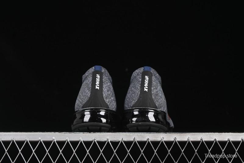 Nike Vapormax Flyknit Breathable Casual Running Shoes with Full-Length Air Cushion - 849558-010