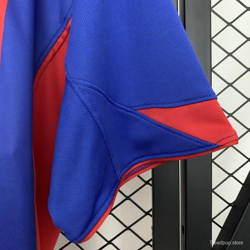 04/05 Retro Barcelona Home Jersey