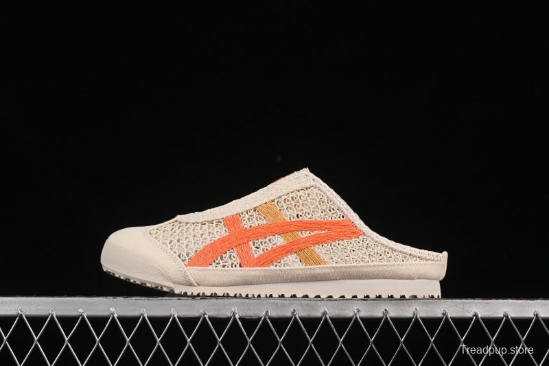 Onitsuka Tiger Mexico 66 Sabot Slip-On Sneakers with Breathable Mesh Upper - 1183C123-251