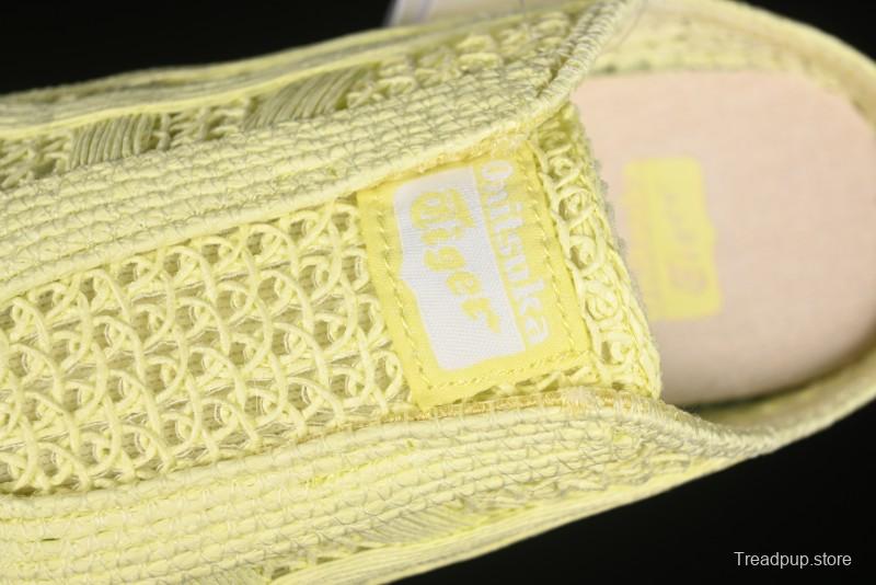 Onitsuka Tiger Mexico 66 Sabot Slip-On Sneakers with Breathable Mesh Upper - 1183A707-750