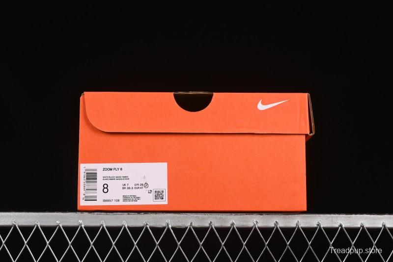 Nike Zoom Fly 6 Lightweight Running Shoes with React Foam and Carbon Fiber Plate - IB6657-108