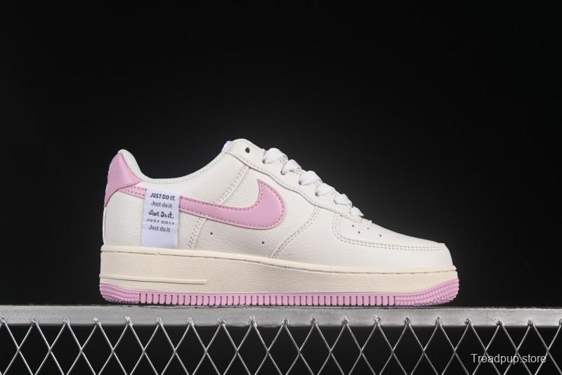Nike Air Force 1'07 Low Custom Casual Sneakers with Full-Length Air Cushion - DD8959-100