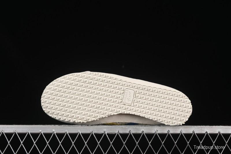 Onitsuka Tiger Mexico 66 Sabot Slip-On Shoes with Breathable Mesh Upper - 1183C123-104