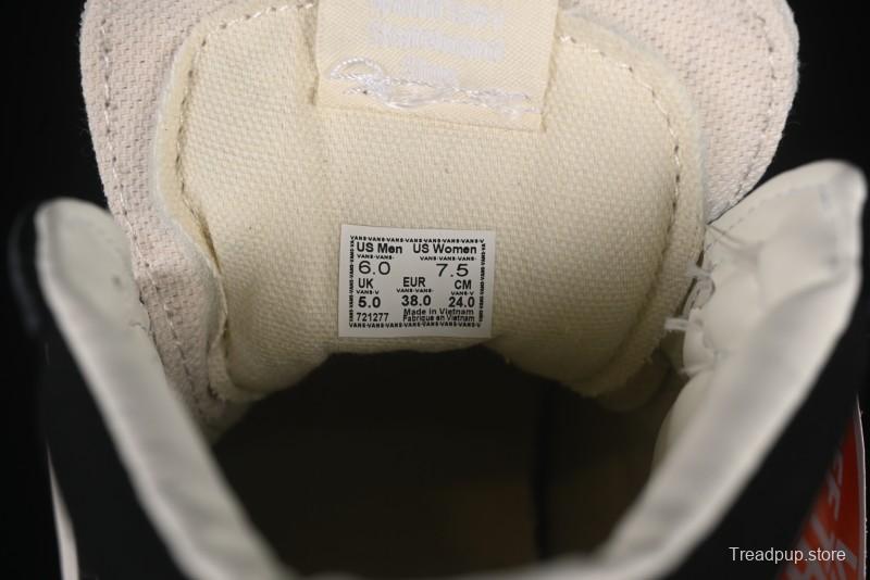 Fear of God x Vans Sk8-Hi High-Top Sneakers in Minimalist Black/White - VN0A2XS1ML5