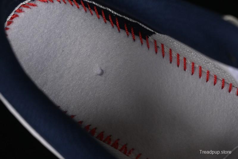 Nike Air Force 1 '07 Low Supreme Collaboration Grey Blue Casual Sneakers - HH7518-054