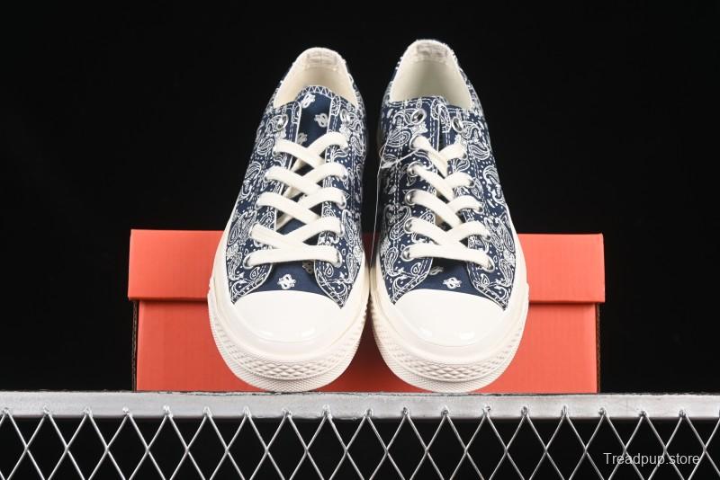Converse Chuck 1970s Low Top Casual Sneakers with Paisley Pattern - A15751C