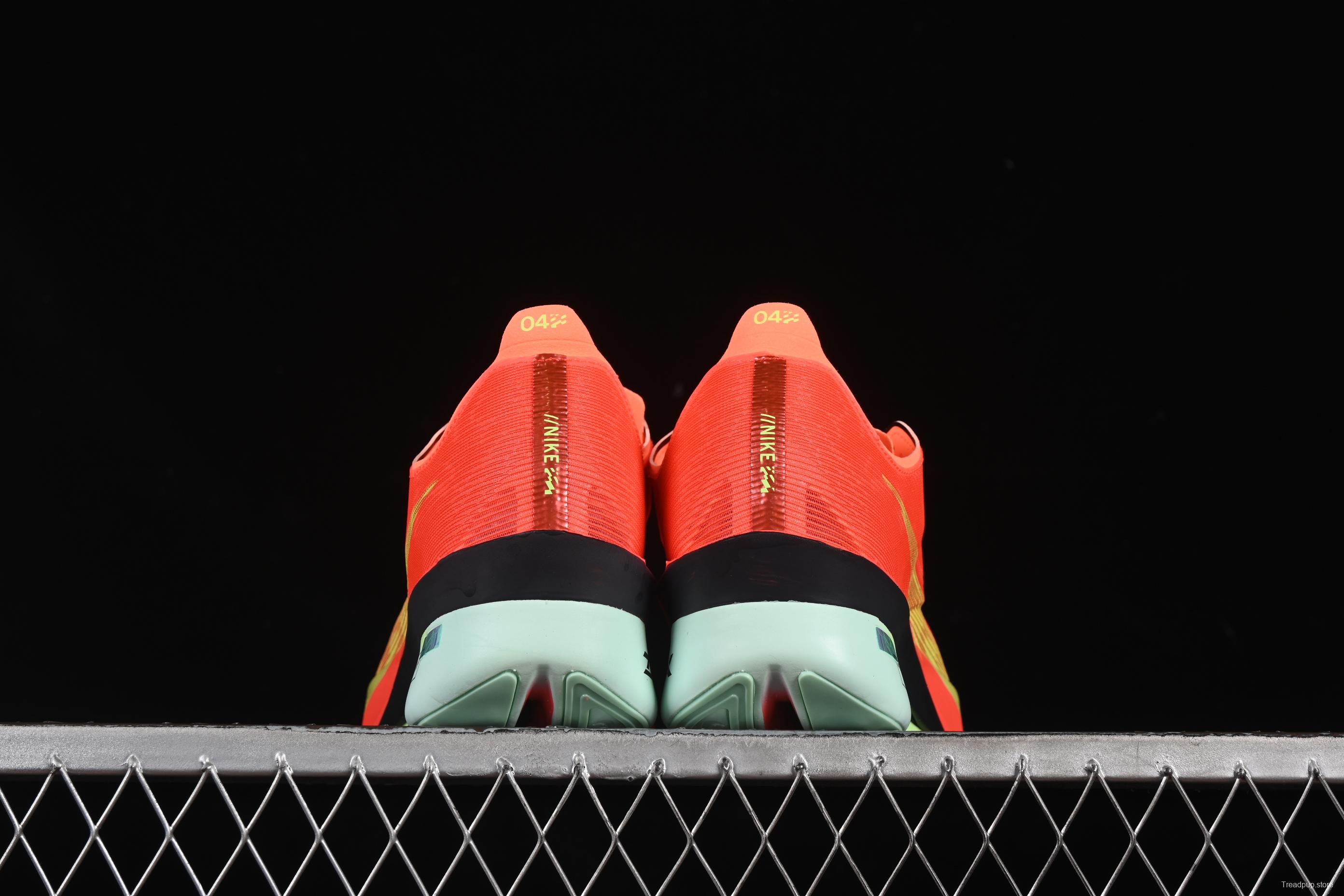 Nike ZoomX Vaporfly NEXT% 4 Marathon Series Road Racing Ultra-Light Cushion Running Shoes - HF6414-600