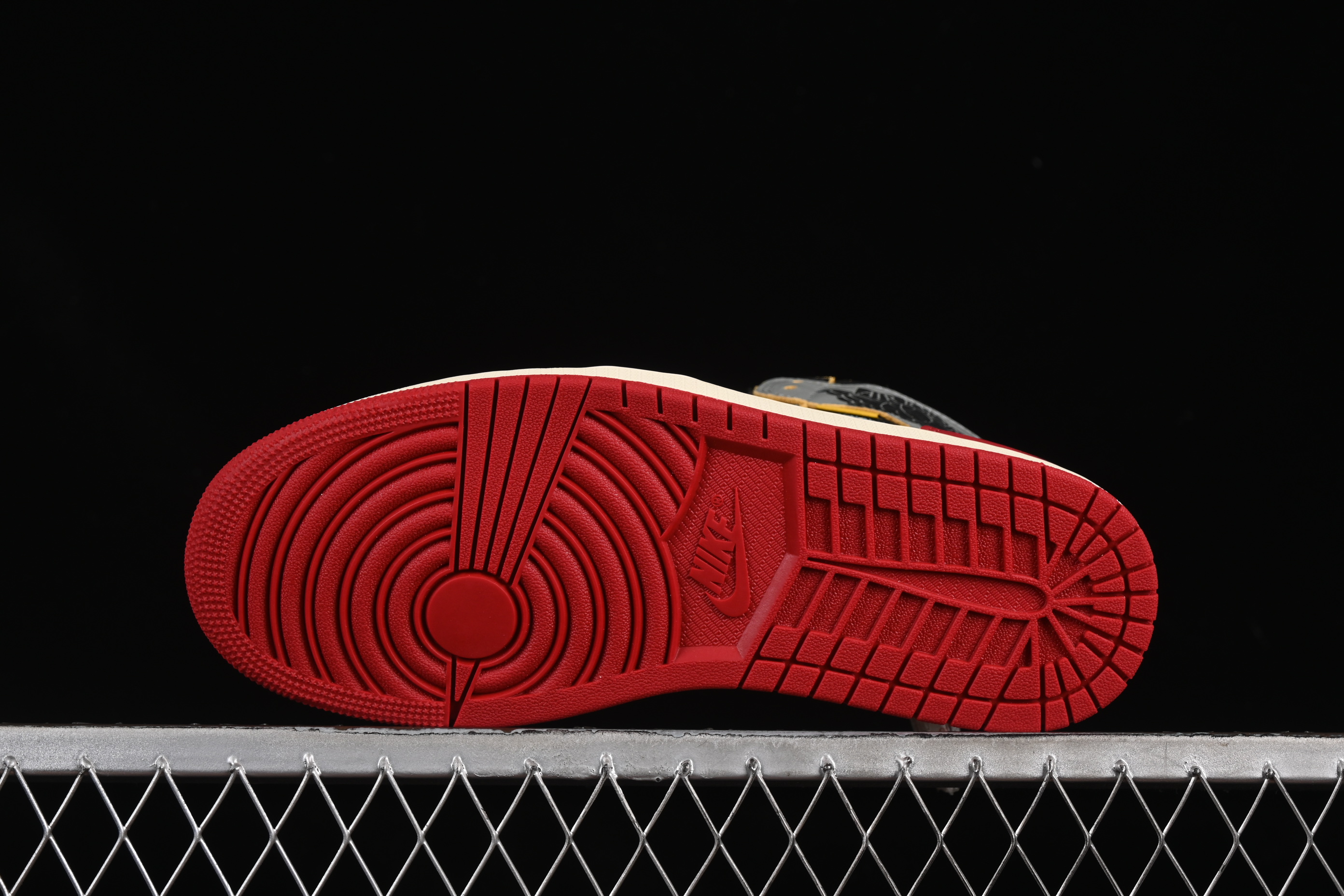 Nike Union x Air Jordan 1 Retro High Basketball Shoes with Chicago-Inspired Design - HV8563-600