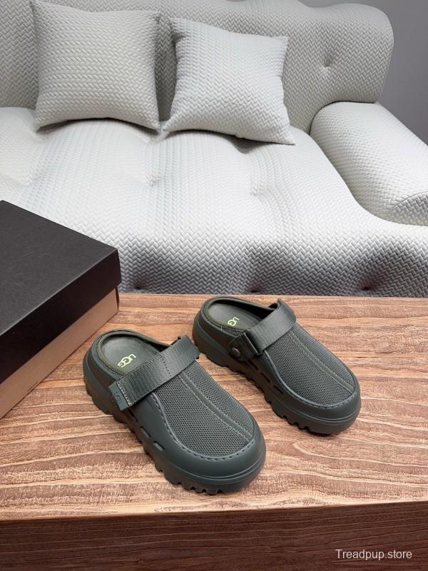 2025 UGG Green Mesh Slippers KFY00220