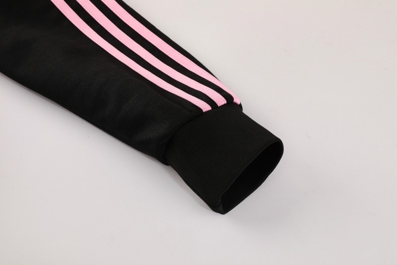 2025 Inter Miami Black Full Hoodie Zipper Jacket +Long Pants