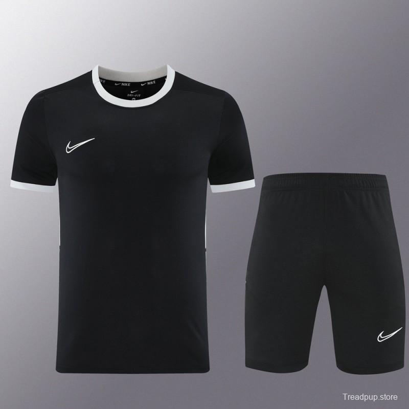 2025 NIKE Black Short Sleeve Jersey + Shorts