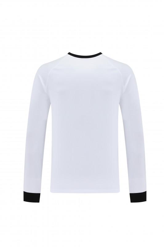 2025 Adidas Originals Long Sleeve T-Shirt Collection - Navy/White/Black with 3-Stripes