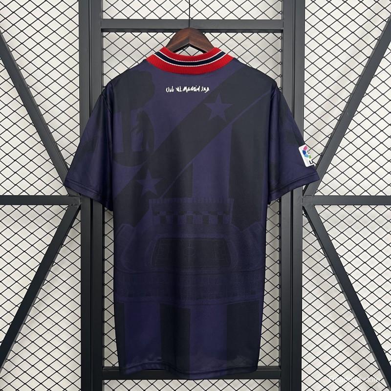 95/96 Retro Atletico Madrid THIRD Jersey