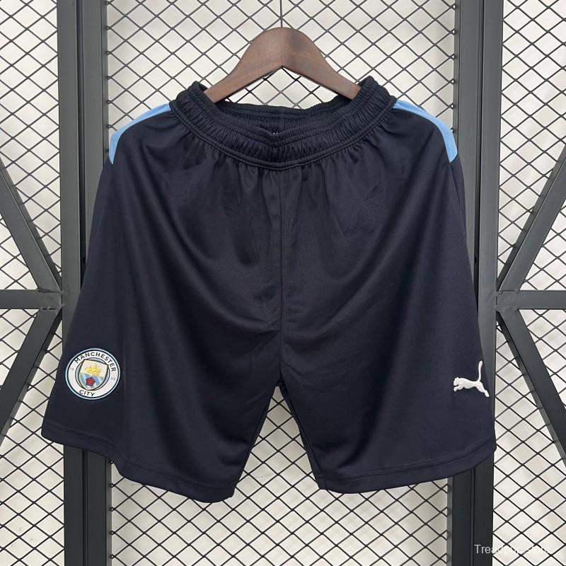25/26 Manchester City Black Shorts