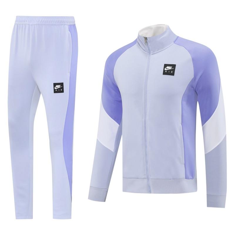 2025 NIKE Purple Full Zipper Jacket + Long Pants