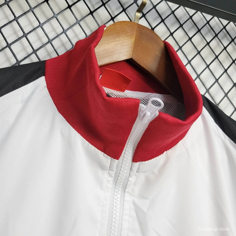 25/26 Liverpool Jacket White Windbreaker